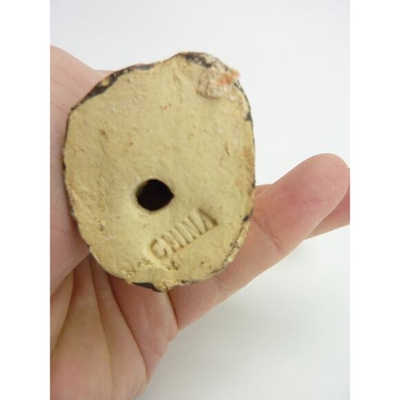 Vintage MUDMEN Old MAN CHINA MARK figurine 4" Chinese Asian Oriental COLLECTIBLE - Picture 6 of 7